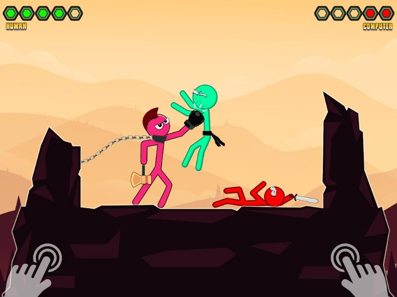 火柴人拳击决斗者之战愚蠢的敌人(Stickman Boxing Duelist Fight: Death Punch)