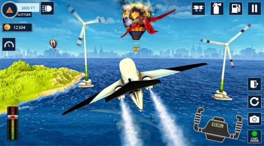 飞机模拟器迫降游戏(Plane Simulator Flying Games)