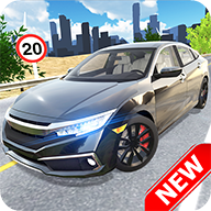 汽车模拟器城市驾驶游戏(Car Simulator Civic)